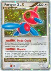 Porygon-Z LV.X - 100/100 - Rare Holo